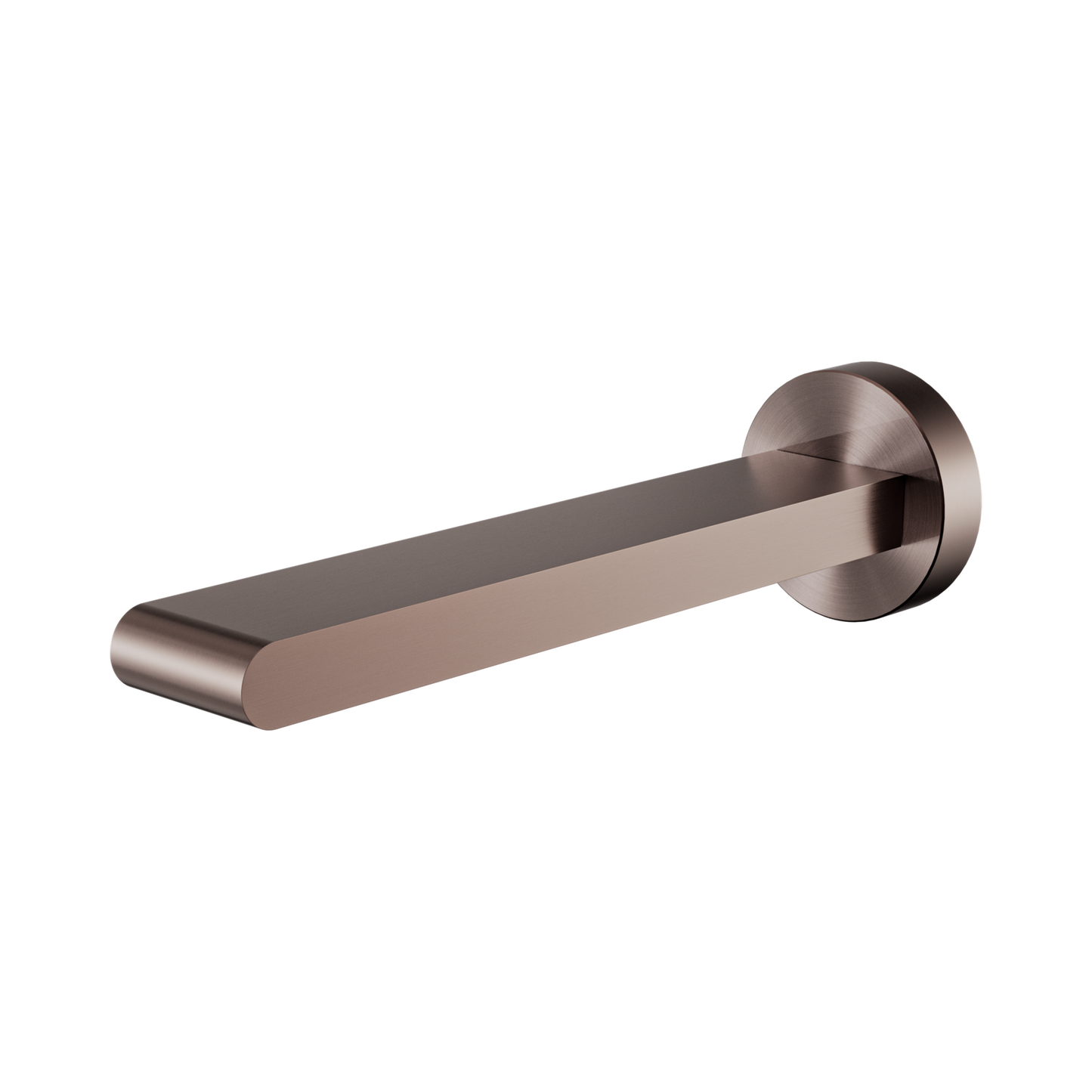 Bianca Fixed Bath Spout Only 200mm Brushed Bronze