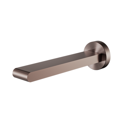 Bianca Fixed Bath Spout Only 200mm Brushed Bronze