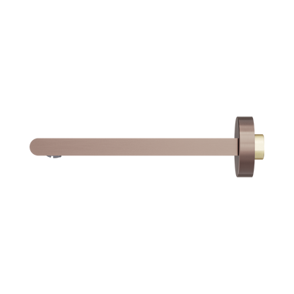 Bianca Fixed Bath Spout Only 200mm Brushed Bronze
