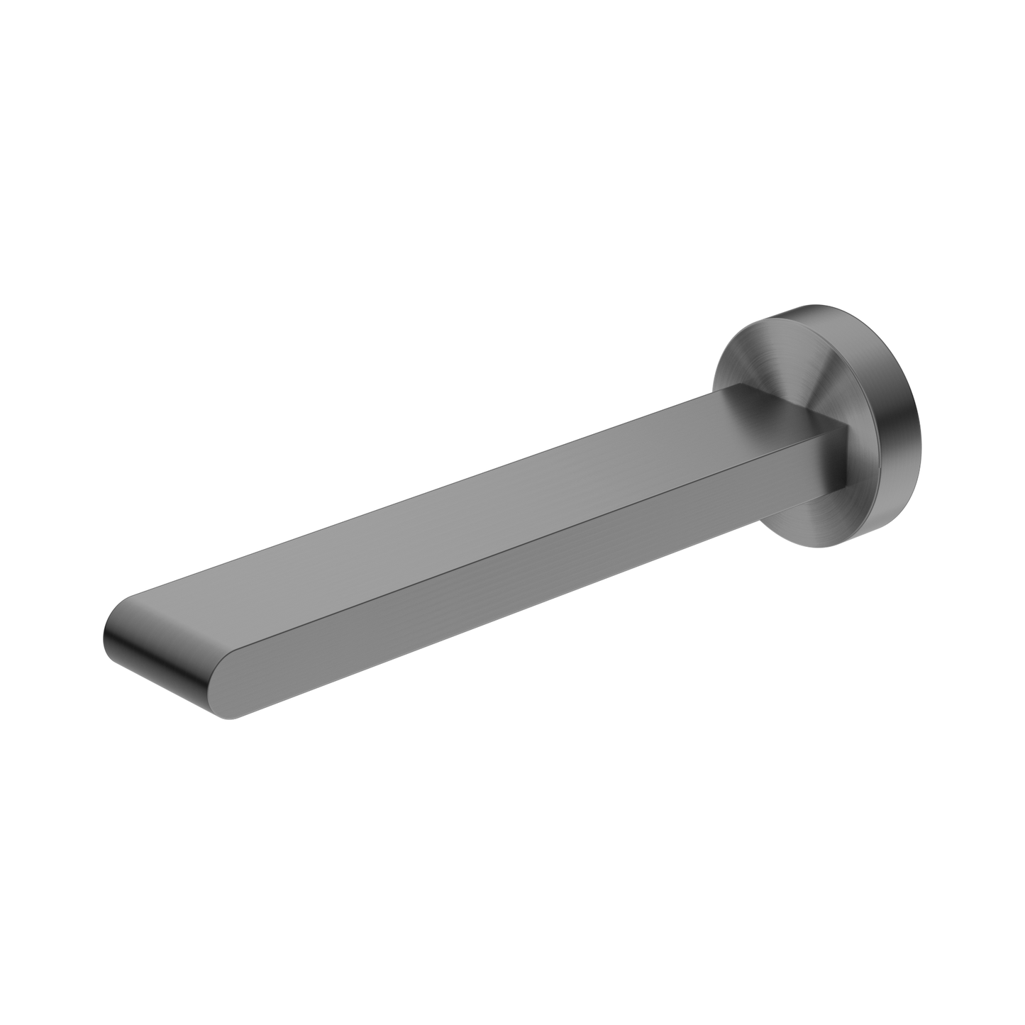 Bianca Fixed Bath Spout Only 200mm Gun Metal
