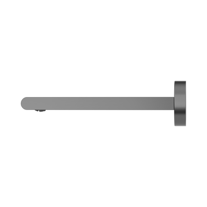 Bianca Fixed Bath Spout Only 200mm Gun Metal