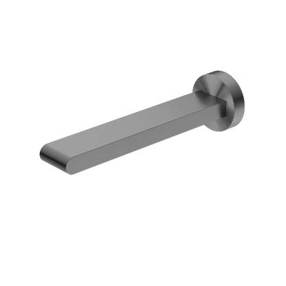 Nero Bianca Fixed Basin/Bath Spout Only 200mm Gun Metal NR321503GM