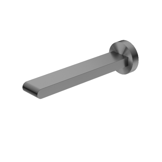Nero Bianca Fixed Basin/Bath Spout Only 200mm Gun Metal NR321503GM