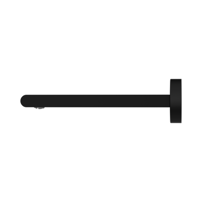Bianca Fixed Bath Spout Only 200mm Matte Black