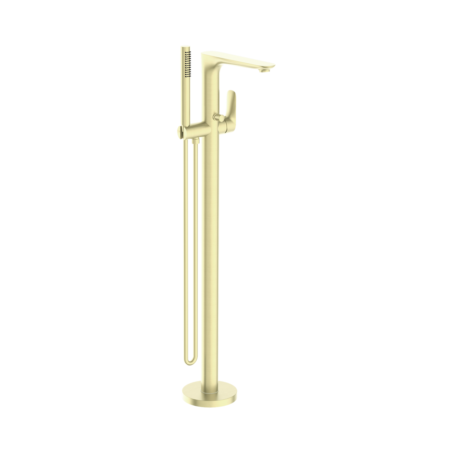 Bianca Freestanding Bath Mixer With Hand Shower Brushed Gold