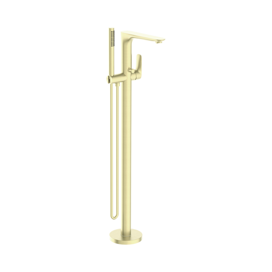 Bianca Freestanding Bath Mixer With Hand Shower Brushed Gold