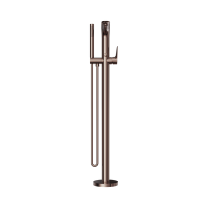Bianca Freestanding Bath Mixer With Hand Shower Brushed Bronze