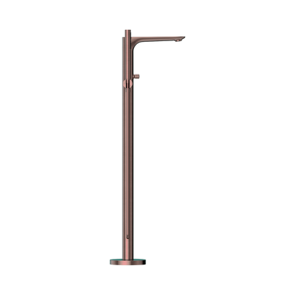 Bianca Freestanding Bath Mixer With Hand Shower Brushed Bronze