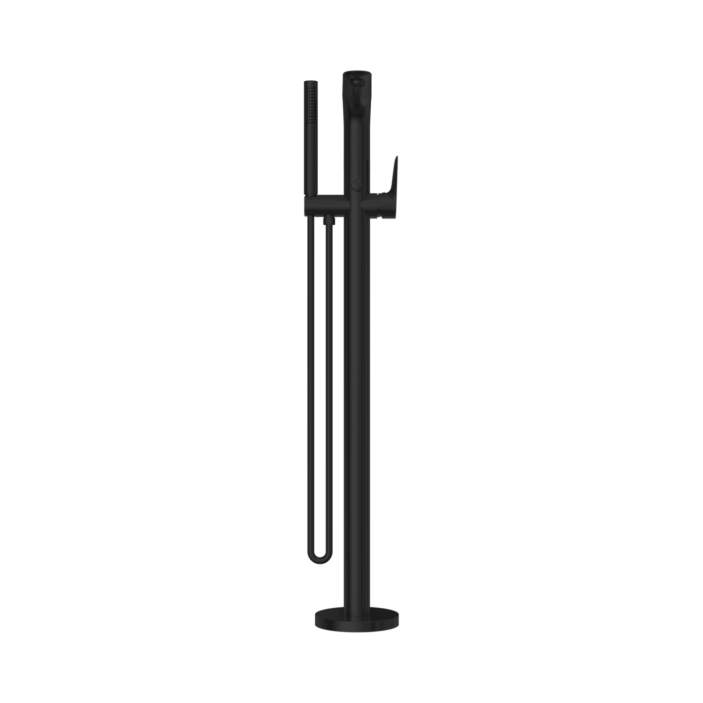 Bianca Freestanding Bath Mixer With Hand Shower Matte Black