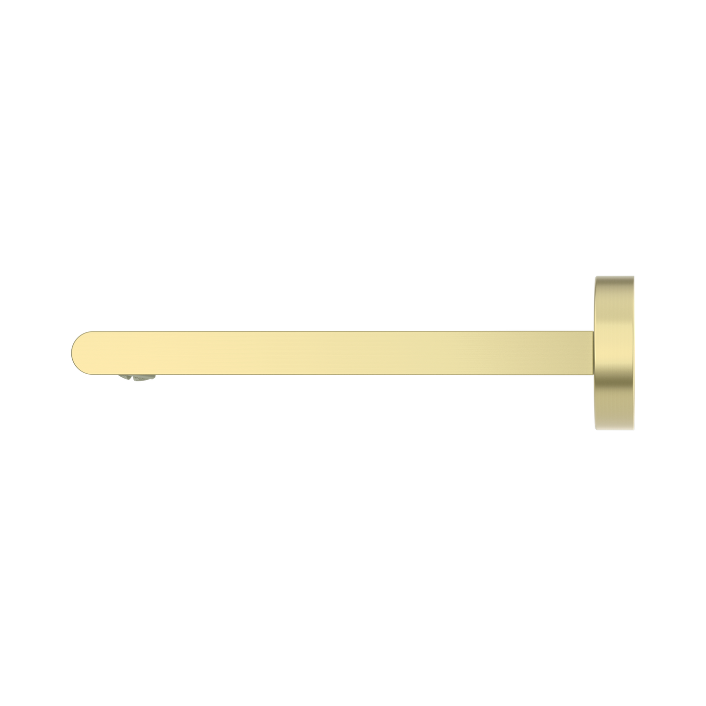 Bianca Fixed Bath Spout Only 240mm Brushed Gold