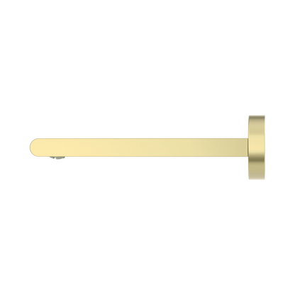Bianca Fixed Bath Spout Only 240mm Brushed Gold