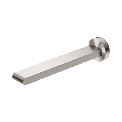 Bianca Fixed Bath Spout Only 240mm Brushed Nickel