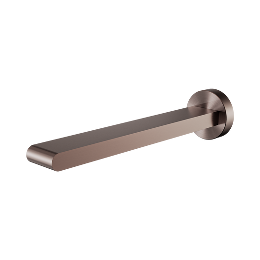 Bianca Fixed Bath Spout Only 240mm Brushed Bronze