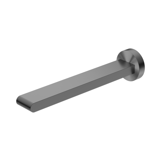 Bianca Fixed Bath Spout Only 240mm Gun Metal