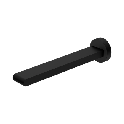 Bianca Fixed Bath Spout Only 240mm Matte Black