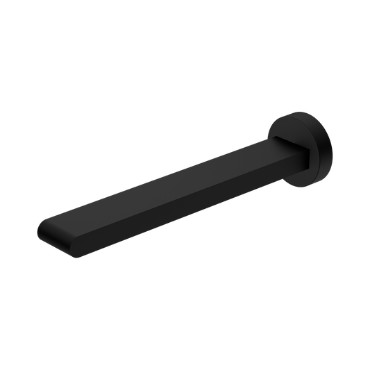 Bianca Fixed Bath Spout Only 240mm Matte Black