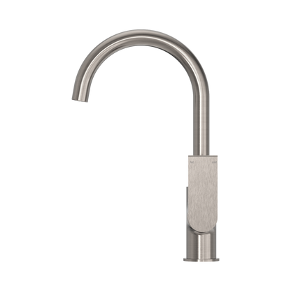 Bianca Kitchen Mixer Gooseneck Spout Brushed Nickel