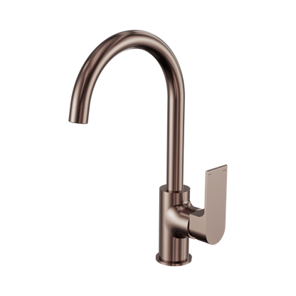 Bianca Kitchen Mixer Gooseneck Spout Brushed Bronze