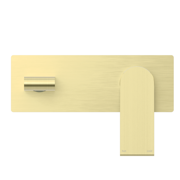 Nero Bianca Wall Mixer 200mm Spout
