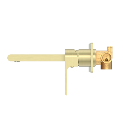 Nero Bianca Wall Mixer 200mm Spout