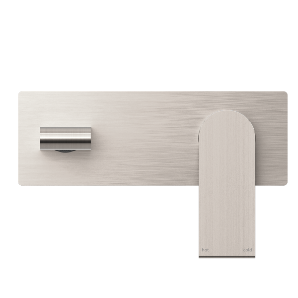 Nero Bianca Wall Mixer 200mm Spout
