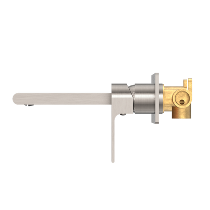 Nero Bianca Wall Mixer 200mm Spout