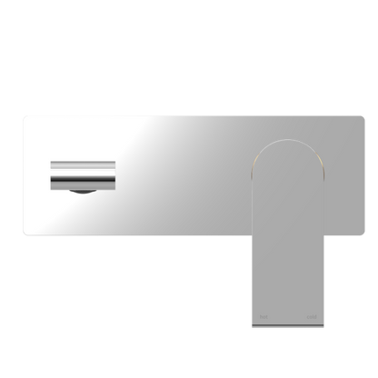 Nero Bianca Wall Mixer 200mm Spout