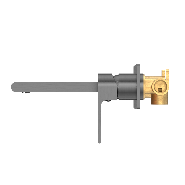 Nero Bianca Wall Mixer 200mm Spout