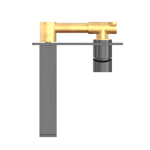 Nero Bianca Wall Mixer 200mm Spout