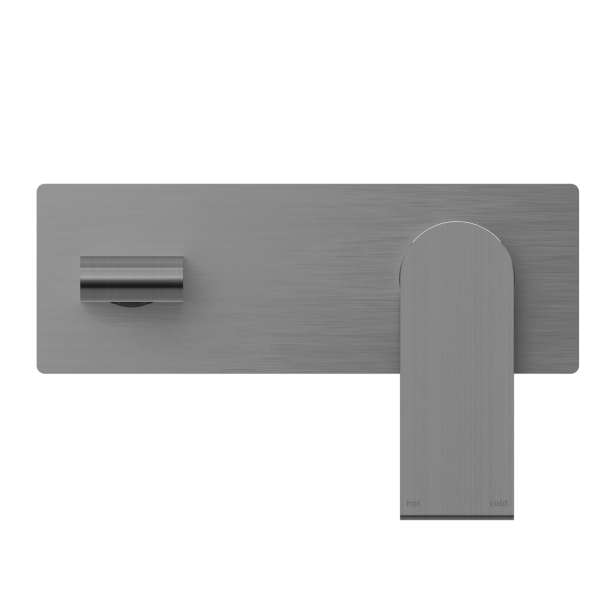 Nero Bianca Wall Mixer 200mm Spout