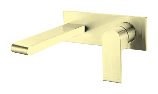 Nero Bianca Wall Mixer 200mm Spout