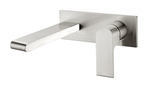 Nero Bianca Wall Mixer 200mm Spout