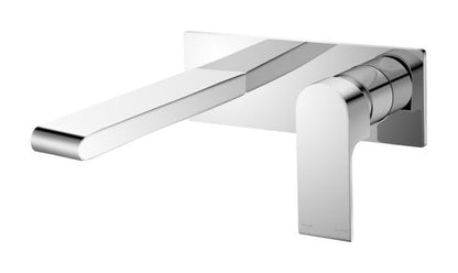 Nero Bianca Wall Mixer 200mm Spout