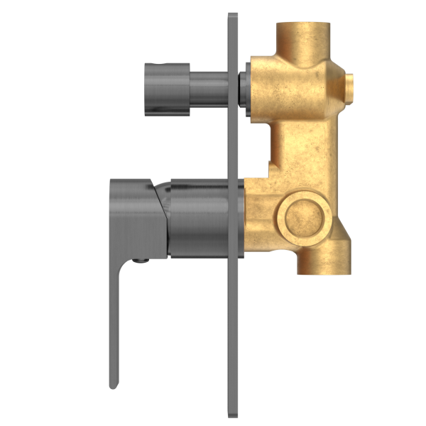 Nero Bianca Shower / Bath Mixer with Diverter
