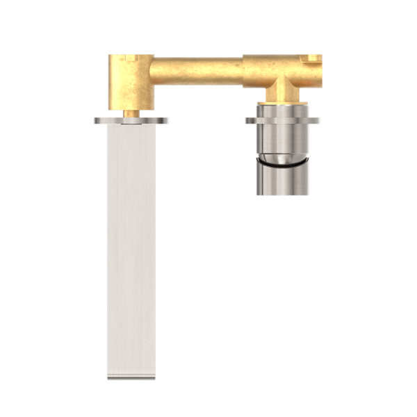 Nero Bianca Wall Mixer 200mm Spout Separate Backplates