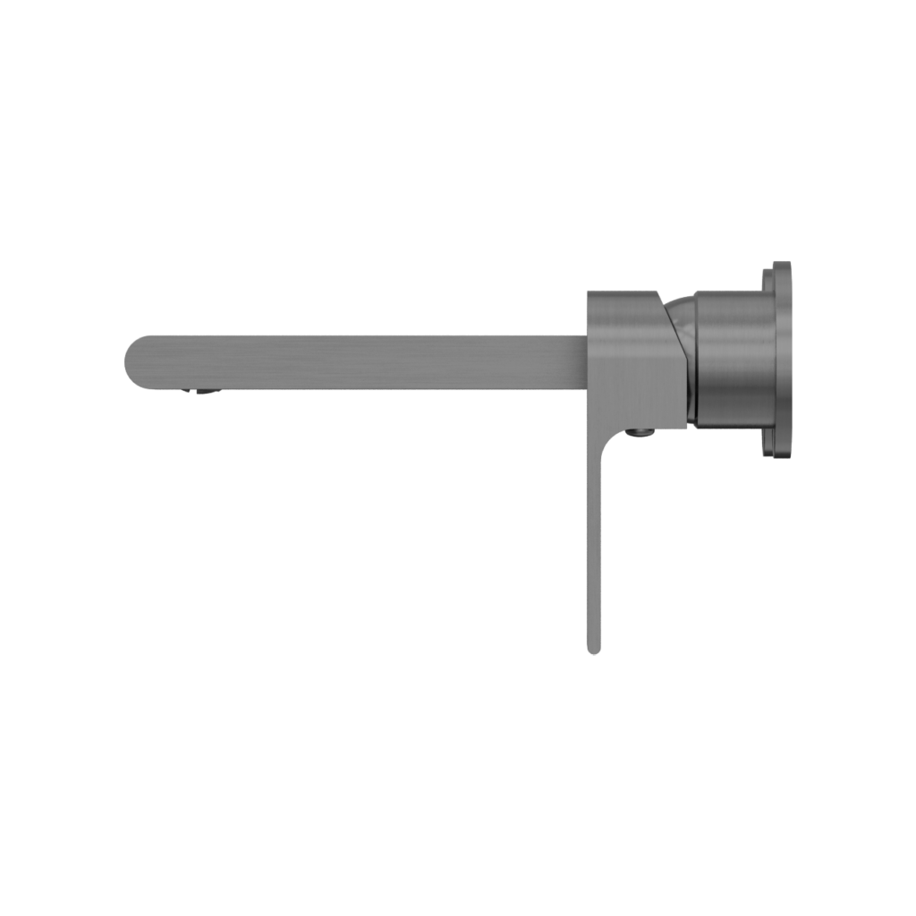 Nero Bianca Wall Basin Mixer Set Gun Metal