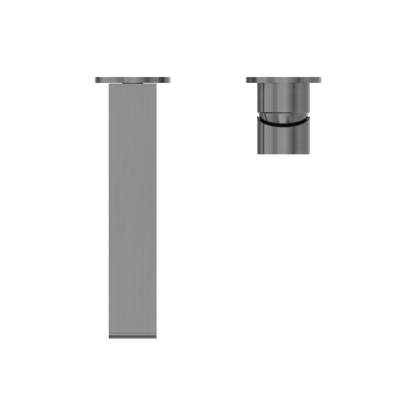 Nero Bianca Wall Basin Mixer Set Gun Metal