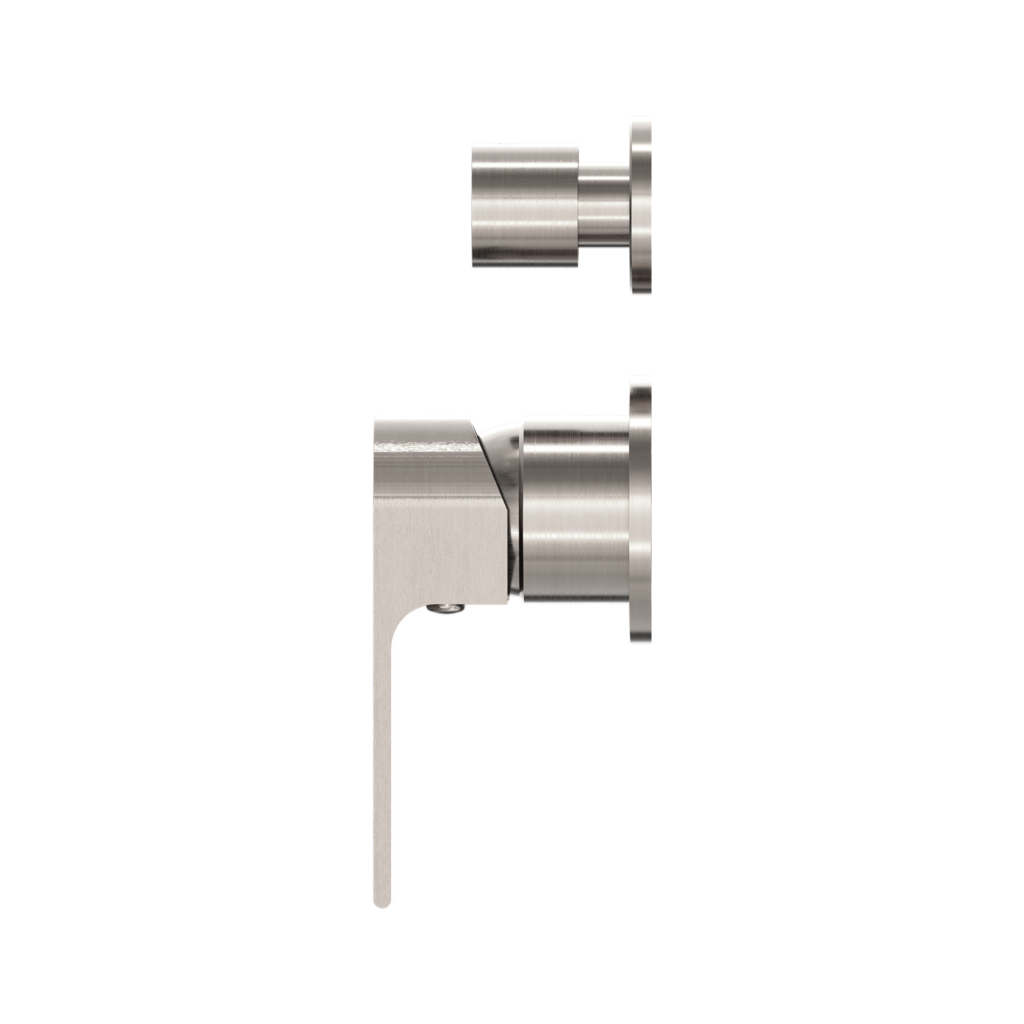 Nero Bianca Shower Mixer With Detached Diverter Button