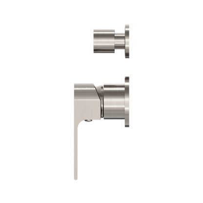 Nero Bianca Shower Mixer With Detached Diverter Button