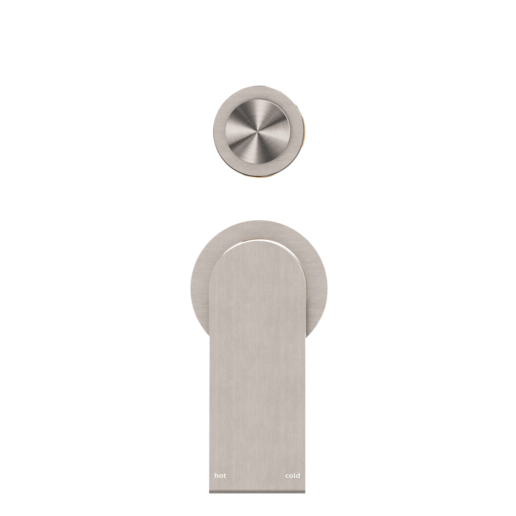 Nero Bianca Shower Mixer With Detached Diverter Button