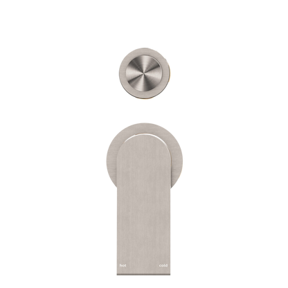 Nero Bianca Shower Mixer With Detached Diverter Button
