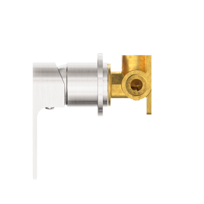 Nero Bianca Shower / Bath Mixer with 60mm Plate