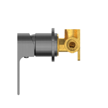 Nero Bianca Shower / Bath Mixer with 60mm Plate