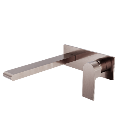 Nero Bianca Wall Basin/Bath Mixer 230mm  NR321510bBZ
