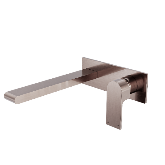 Nero Bianca Wall Basin/Bath Mixer 230mm  NR321510bBZ