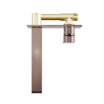 Nero Bianca Wall Basin/Bath Mixer 230mm  NR321510bBZ