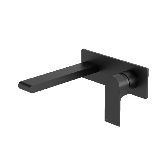 Nero Bianca Wall Basin/Bath Mixer 230mm  NR321510BMB