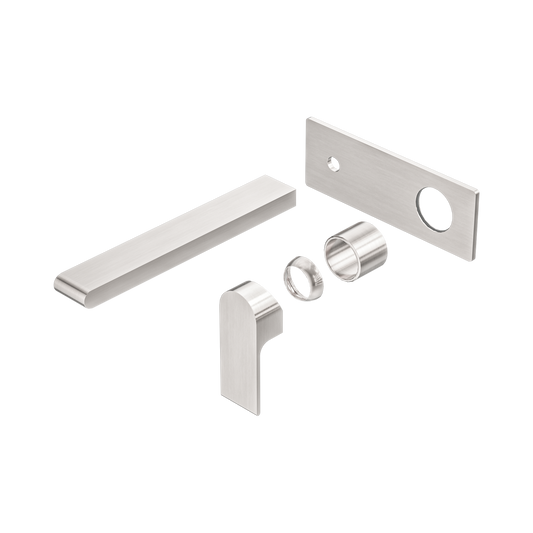 Bianca Wall Basin/Bath Mixer 230mm Trim Kits Only Brushed Nickel