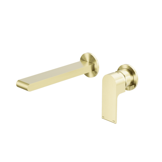 Bianca Wall Basin/Bath Mixer Separate Back Plate 187MM