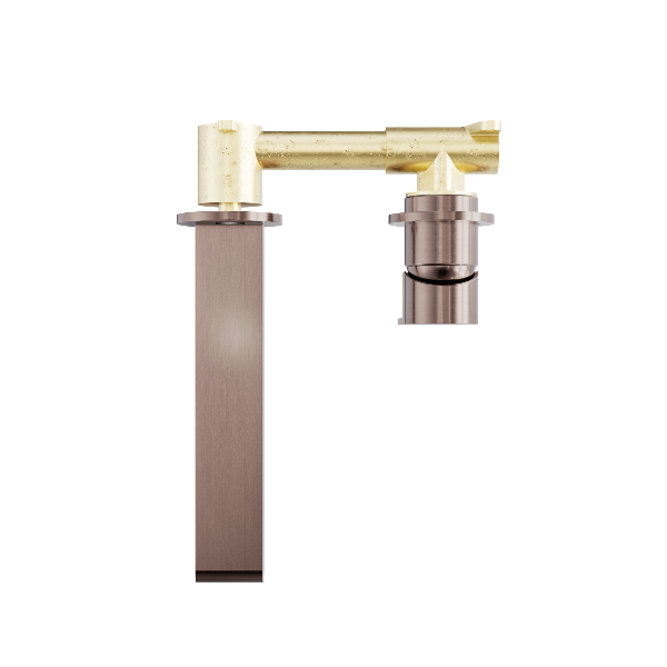 Nero Bianca Wall Basin/Bath Mixer Separate Back Plate 187mm  NR321510eBZ